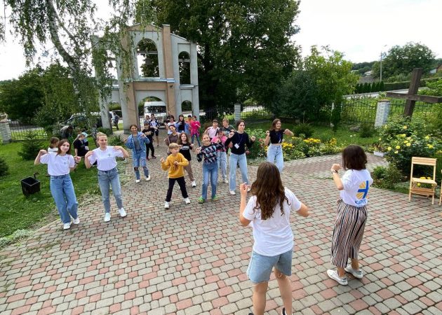 Дитячий табір в Городку для місцевих діток та із сімей ВПО