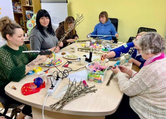 «Оздоблення вербової гілочки» – творчий майстер-клас напередодні свята