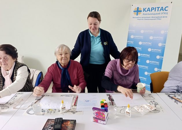 На занятті з арттерапії старші підопічні шукали внутрішні ресурси